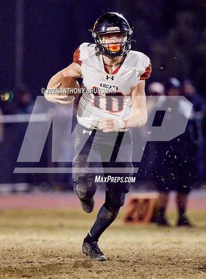 Thumbnail 2 in Arcata @ Winters (CIF 6-AA Northern Regional Final) photogallery.