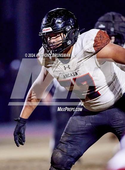 Thumbnail 1 in Arcata @ Winters (CIF 6-AA Northern Regional Final) photogallery.