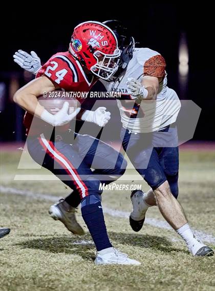 Thumbnail 3 in Arcata @ Winters (CIF 6-AA Northern Regional Final) photogallery.