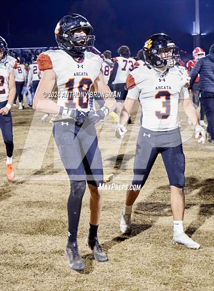 Thumbnail 3 in Arcata @ Winters (CIF 6-AA Northern Regional Final) photogallery.