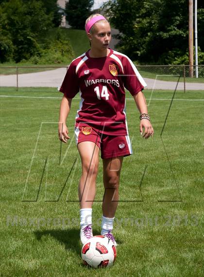 Thumbnail 2 in Walsh Jesuit (Preseason Early Contenders Soccer Photo Shoot) photogallery.
