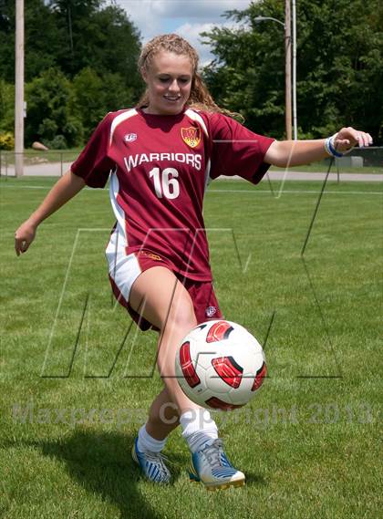 Thumbnail 3 in Walsh Jesuit (Preseason Early Contenders Soccer Photo Shoot) photogallery.