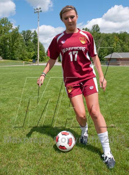 Thumbnail 1 in Walsh Jesuit (Preseason Early Contenders Soccer Photo Shoot) photogallery.