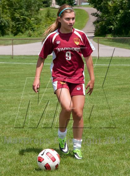 Thumbnail 2 in Walsh Jesuit (Preseason Early Contenders Soccer Photo Shoot) photogallery.