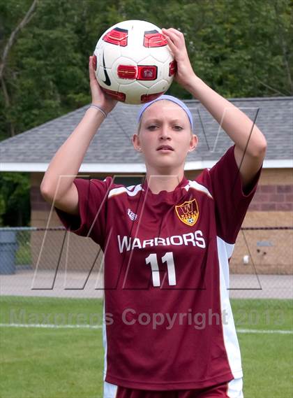 Thumbnail 2 in Walsh Jesuit (Preseason Early Contenders Soccer Photo Shoot) photogallery.