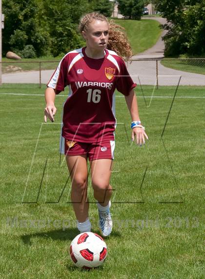Thumbnail 1 in Walsh Jesuit (Preseason Early Contenders Soccer Photo Shoot) photogallery.