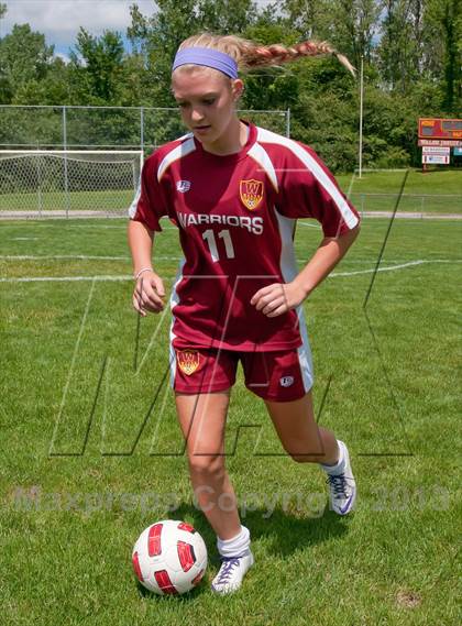 Thumbnail 2 in Walsh Jesuit (Preseason Early Contenders Soccer Photo Shoot) photogallery.
