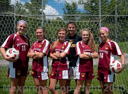 Thumbnail 1 in Walsh Jesuit (Preseason Early Contenders Soccer Photo Shoot) photogallery.