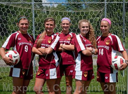 Thumbnail 2 in Walsh Jesuit (Preseason Early Contenders Soccer Photo Shoot) photogallery.
