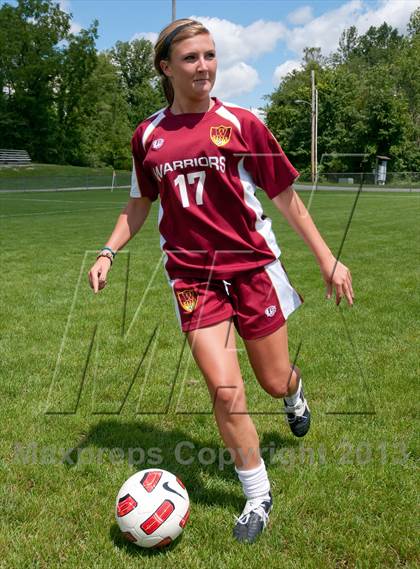 Thumbnail 2 in Walsh Jesuit (Preseason Early Contenders Soccer Photo Shoot) photogallery.