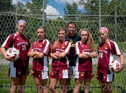Thumbnail 3 in Walsh Jesuit (Preseason Early Contenders Soccer Photo Shoot) photogallery.