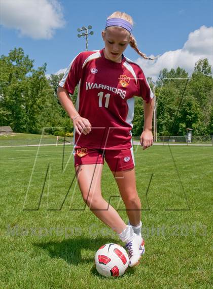 Thumbnail 2 in Walsh Jesuit (Preseason Early Contenders Soccer Photo Shoot) photogallery.