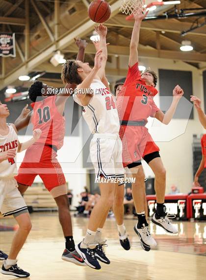 Thumbnail 3 in Tesoro vs. Tustin (Tustin Holiday Classic) photogallery.