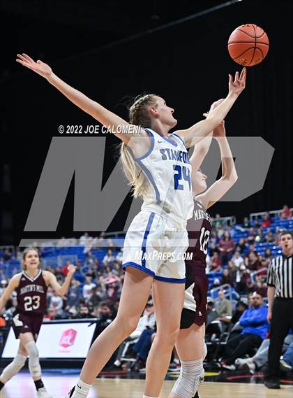 Thumbnail 2 in Stamford vs Martins Mill (UIL 2A State Semifinals) photogallery.