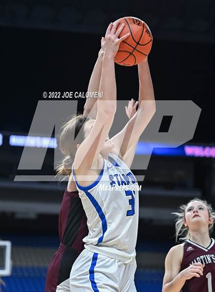 Thumbnail 1 in Stamford vs Martins Mill (UIL 2A State Semifinals) photogallery.