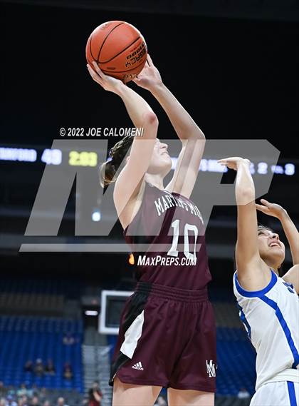 Thumbnail 2 in Stamford vs Martins Mill (UIL 2A State Semifinals) photogallery.