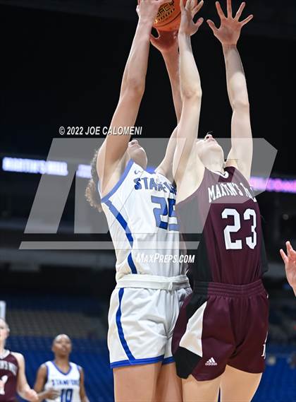 Thumbnail 1 in Stamford vs Martins Mill (UIL 2A State Semifinals) photogallery.
