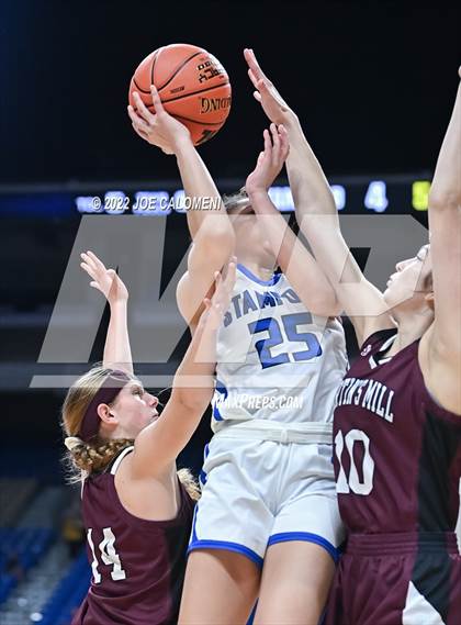 Thumbnail 1 in Stamford vs Martins Mill (UIL 2A State Semifinals) photogallery.