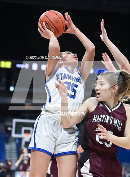 Thumbnail 2 in Stamford vs Martins Mill (UIL 2A State Semifinals) photogallery.