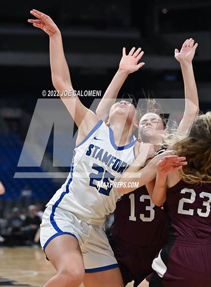 Thumbnail 2 in Stamford vs Martins Mill (UIL 2A State Semifinals) photogallery.