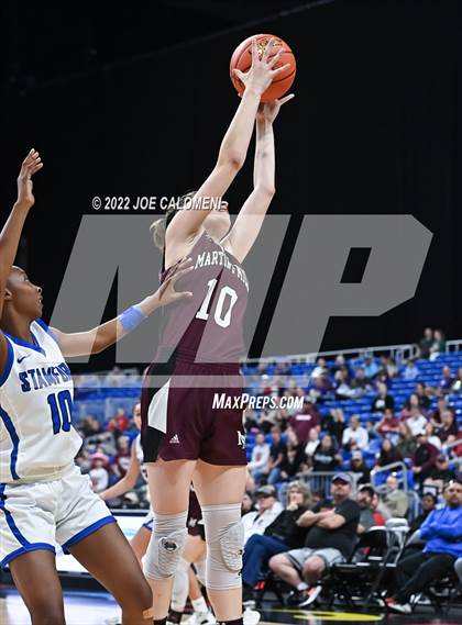 Thumbnail 3 in Stamford vs Martins Mill (UIL 2A State Semifinals) photogallery.
