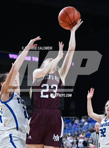 Thumbnail 2 in Stamford vs Martins Mill (UIL 2A State Semifinals) photogallery.