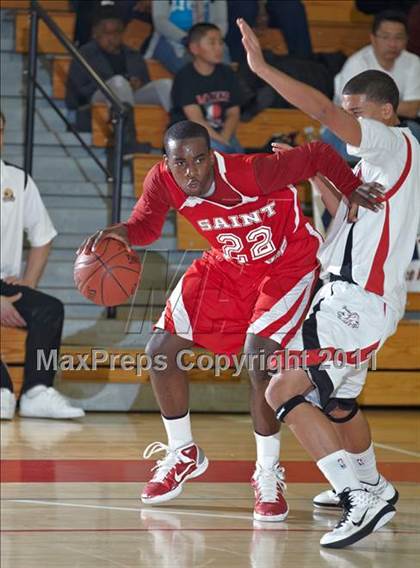 Thumbnail 3 in Salesian vs. St. Mary's (CIF NorCal D4 Final) photogallery.