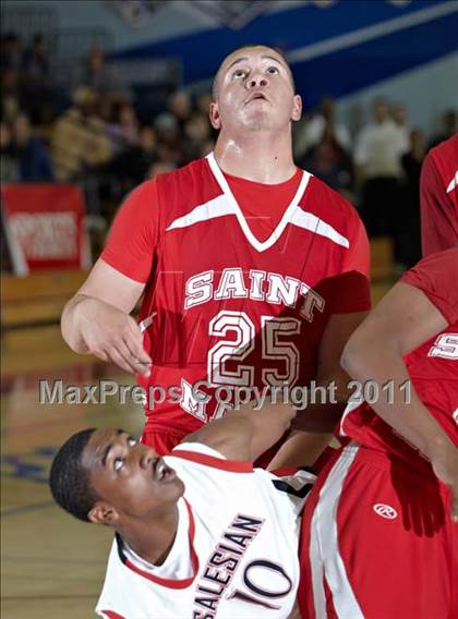 Thumbnail 3 in Salesian vs. St. Mary's (CIF NorCal D4 Final) photogallery.