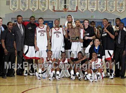 Thumbnail 3 in Salesian vs. St. Mary's (CIF NorCal D4 Final) photogallery.