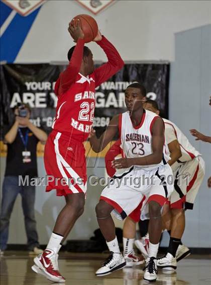 Thumbnail 3 in Salesian vs. St. Mary's (CIF NorCal D4 Final) photogallery.