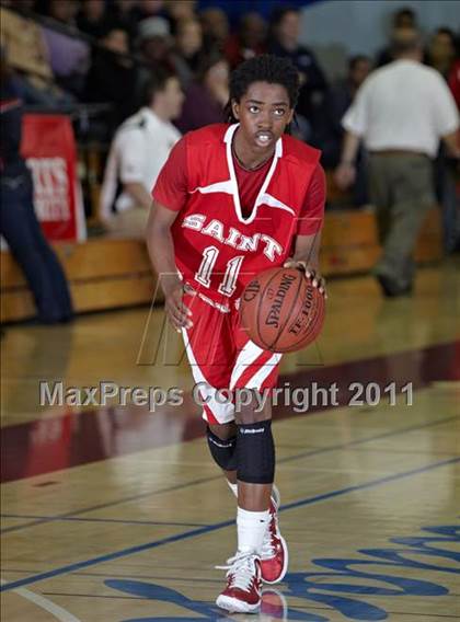 Thumbnail 3 in Salesian vs. St. Mary's (CIF NorCal D4 Final) photogallery.