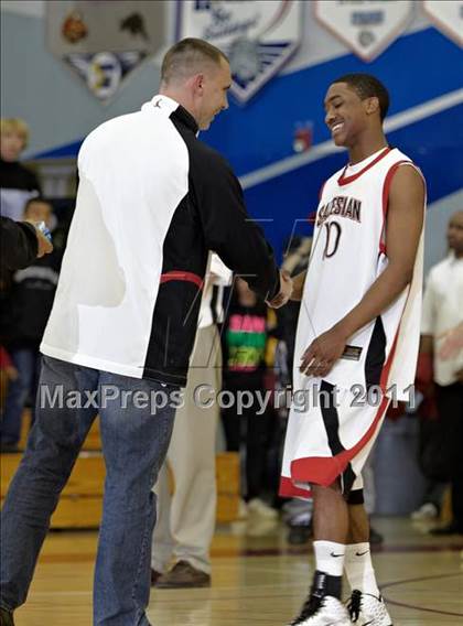 Thumbnail 3 in Salesian vs. St. Mary's (CIF NorCal D4 Final) photogallery.