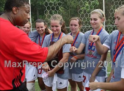 Thumbnail 1 in Charlotte Catholic vs Cardinal Gibbons (NCHSAA 3A Final) photogallery.