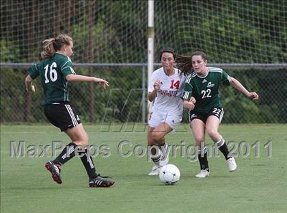 Thumbnail 1 in Charlotte Catholic vs Cardinal Gibbons (NCHSAA 3A Final) photogallery.