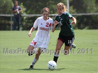 Thumbnail 1 in Charlotte Catholic vs Cardinal Gibbons (NCHSAA 3A Final) photogallery.