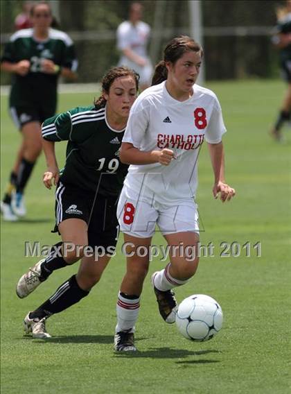 Thumbnail 1 in Charlotte Catholic vs Cardinal Gibbons (NCHSAA 3A Final) photogallery.