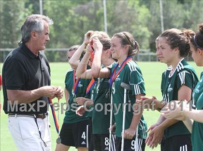 Thumbnail 3 in Charlotte Catholic vs Cardinal Gibbons (NCHSAA 3A Final) photogallery.