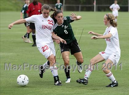 Thumbnail 1 in Charlotte Catholic vs Cardinal Gibbons (NCHSAA 3A Final) photogallery.