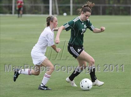 Thumbnail 3 in Charlotte Catholic vs Cardinal Gibbons (NCHSAA 3A Final) photogallery.