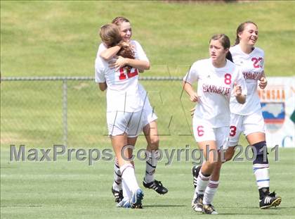 Thumbnail 3 in Charlotte Catholic vs Cardinal Gibbons (NCHSAA 3A Final) photogallery.