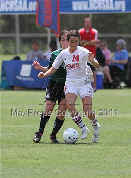 Thumbnail 1 in Charlotte Catholic vs Cardinal Gibbons (NCHSAA 3A Final) photogallery.