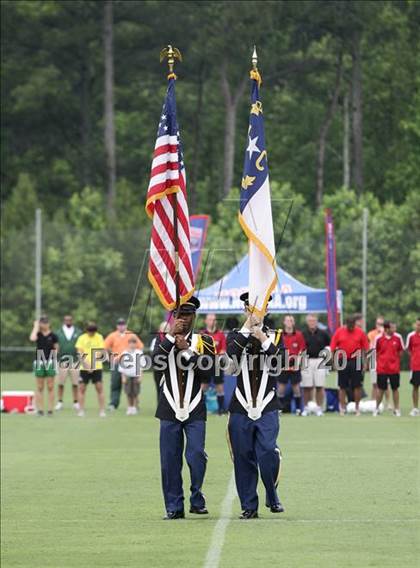 Thumbnail 2 in Charlotte Catholic vs Cardinal Gibbons (NCHSAA 3A Final) photogallery.