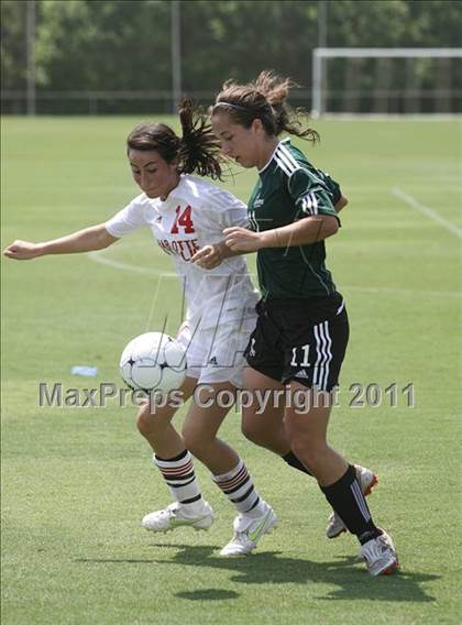 Thumbnail 1 in Charlotte Catholic vs Cardinal Gibbons (NCHSAA 3A Final) photogallery.