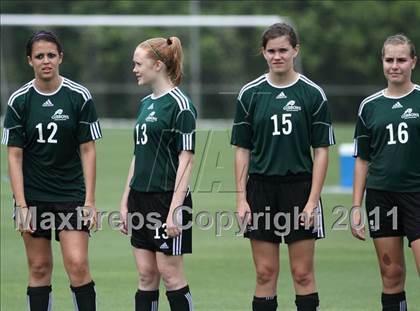 Thumbnail 3 in Charlotte Catholic vs Cardinal Gibbons (NCHSAA 3A Final) photogallery.