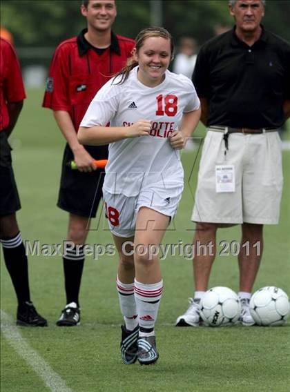 Thumbnail 3 in Charlotte Catholic vs Cardinal Gibbons (NCHSAA 3A Final) photogallery.