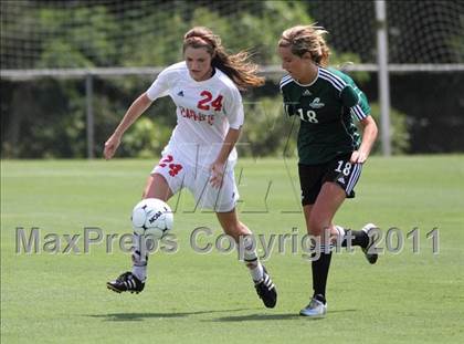 Thumbnail 2 in Charlotte Catholic vs Cardinal Gibbons (NCHSAA 3A Final) photogallery.