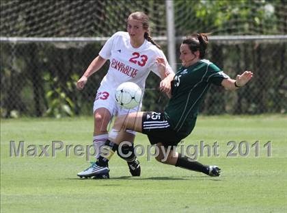Thumbnail 1 in Charlotte Catholic vs Cardinal Gibbons (NCHSAA 3A Final) photogallery.