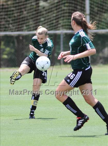 Thumbnail 2 in Charlotte Catholic vs Cardinal Gibbons (NCHSAA 3A Final) photogallery.