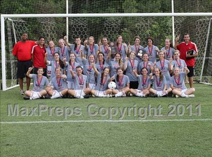 Thumbnail 1 in Charlotte Catholic vs Cardinal Gibbons (NCHSAA 3A Final) photogallery.