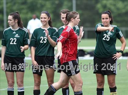 Thumbnail 3 in Charlotte Catholic vs Cardinal Gibbons (NCHSAA 3A Final) photogallery.